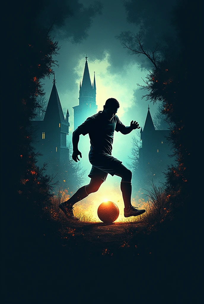 A logo for an Instagram account about football but with the logo of the game Oblivion