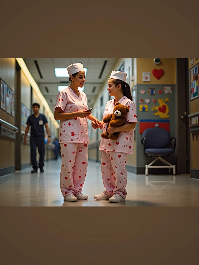 Woman in a nurse's uniform