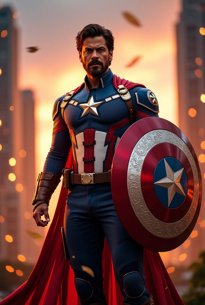 SRK AS CAPTAIN AMERICA