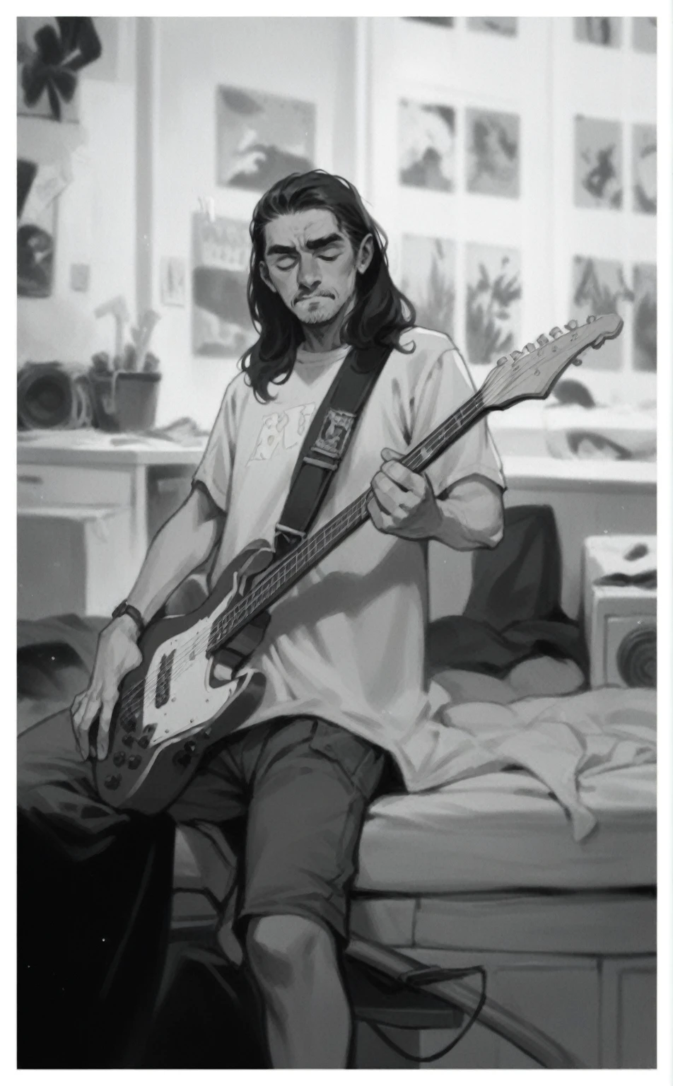 Fire Guitar