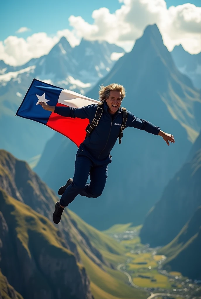 Ask Sebastian Piñera (former president of Chile) heroically jumping out of the helicopter