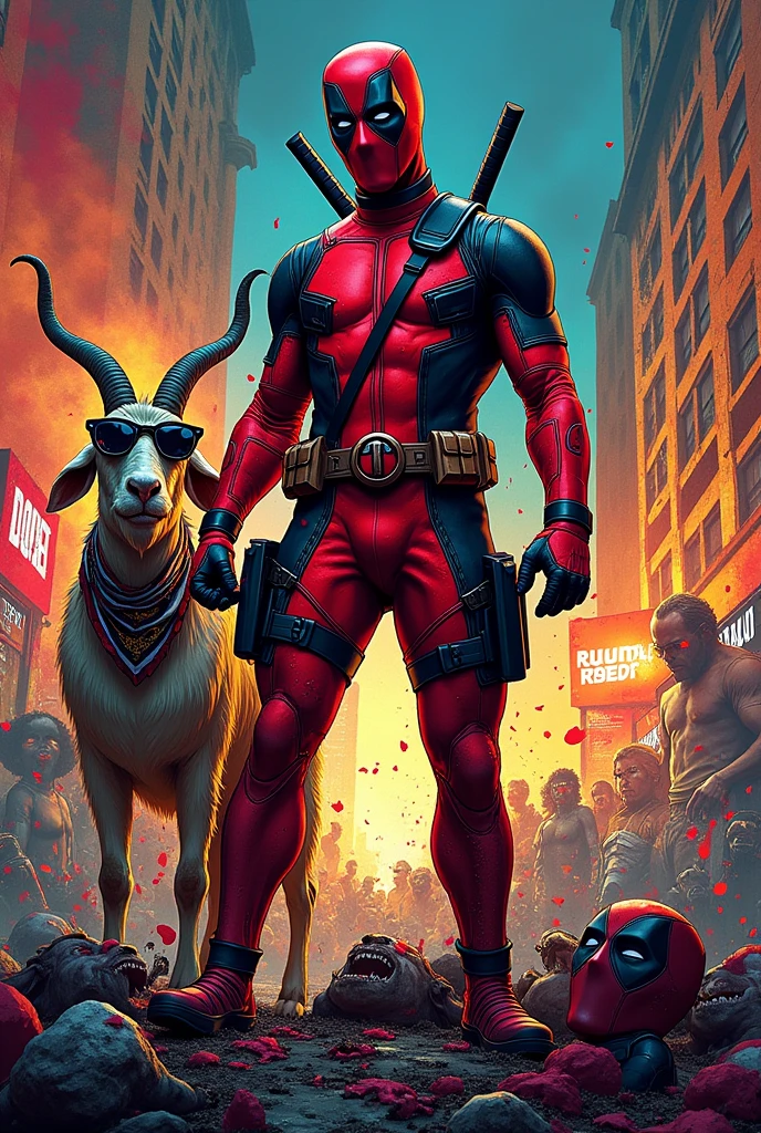 Deadpool comics goat
Más cool y sanginario