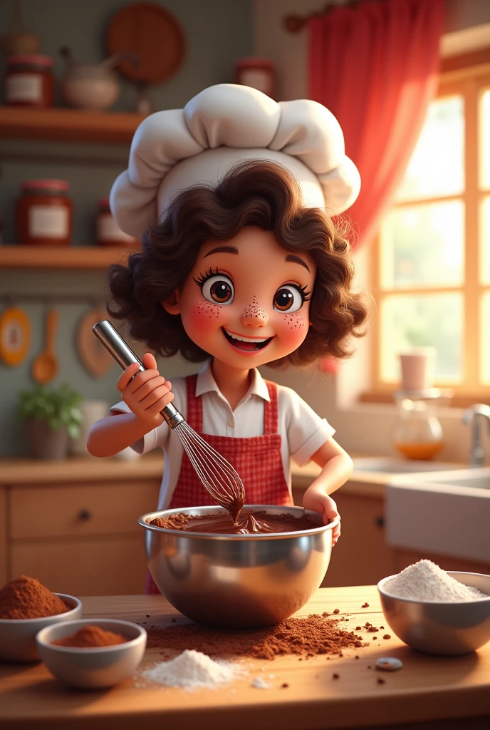 Make a chocolate pudding