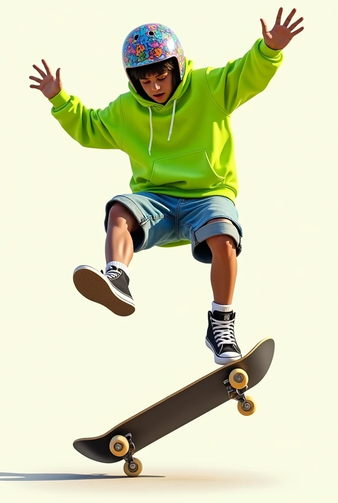 (imageio: skate) (angle: 正面, side and bottom) (background: offwhite)