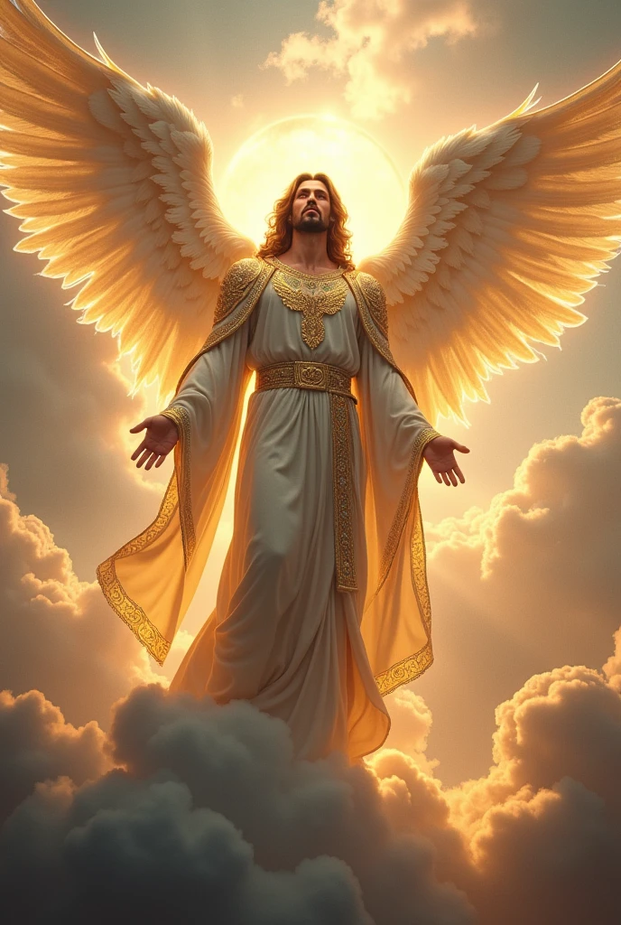 Make an angel as described in the book of Daniel