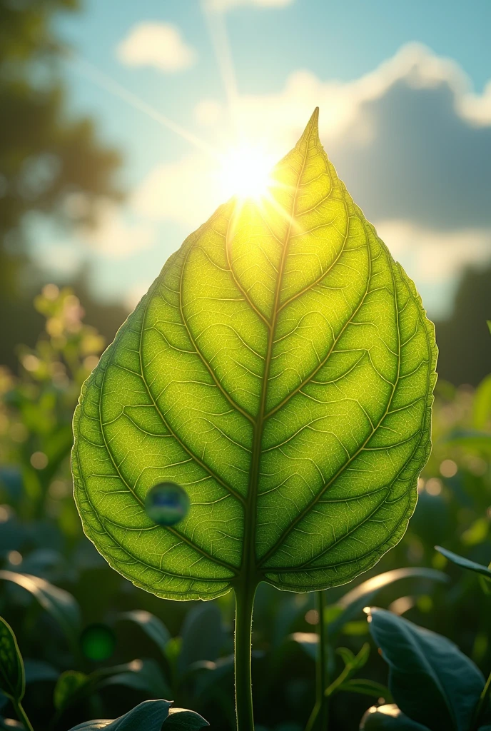 photosynthesis process with the data