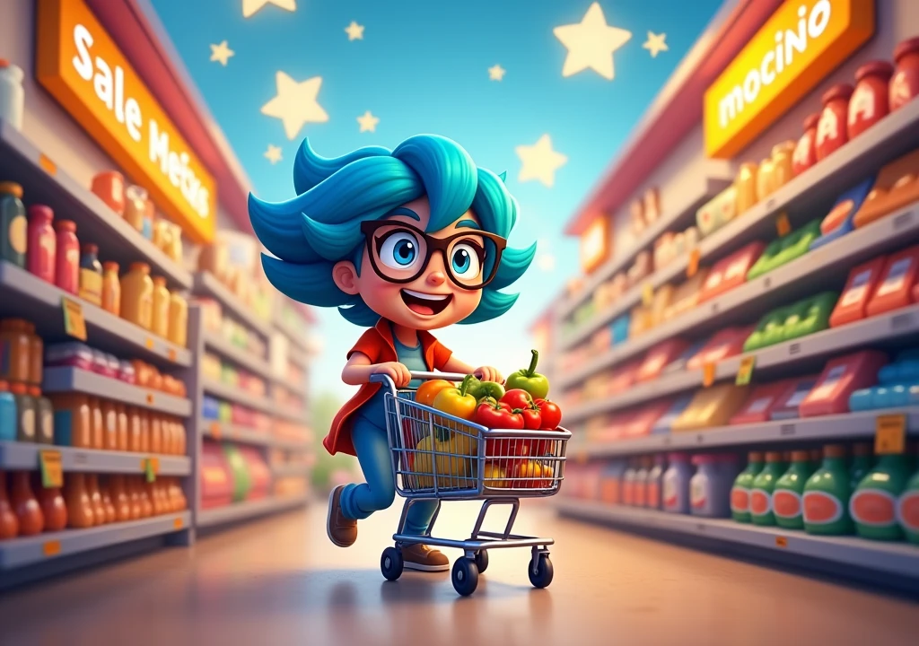 shop for YouTube thumbnail of super market samulator in 1024×720 size