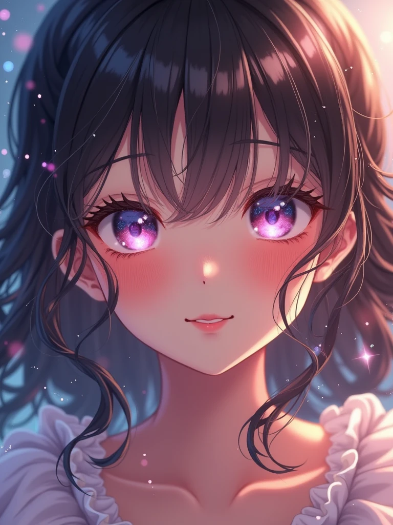 pretty girl, 1 girl, pretty face, pretty eyes, attractive eyes, close up, highest quality, fantasy, realistic anime version,