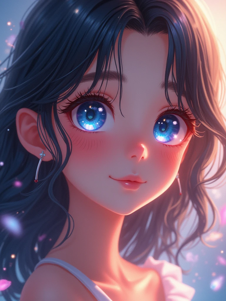 pretty girl, 1 girl, pretty face, pretty eyes, attractive eyes, close up, highest quality, fantasy, realistic anime version,