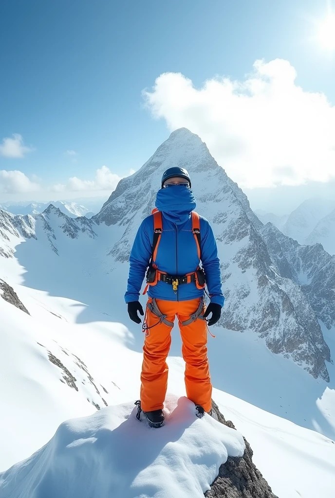 (imagem: alpinista) (background: branco)