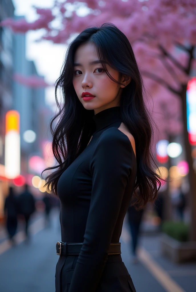 Sexy and realistic Japanese woman in her twenties