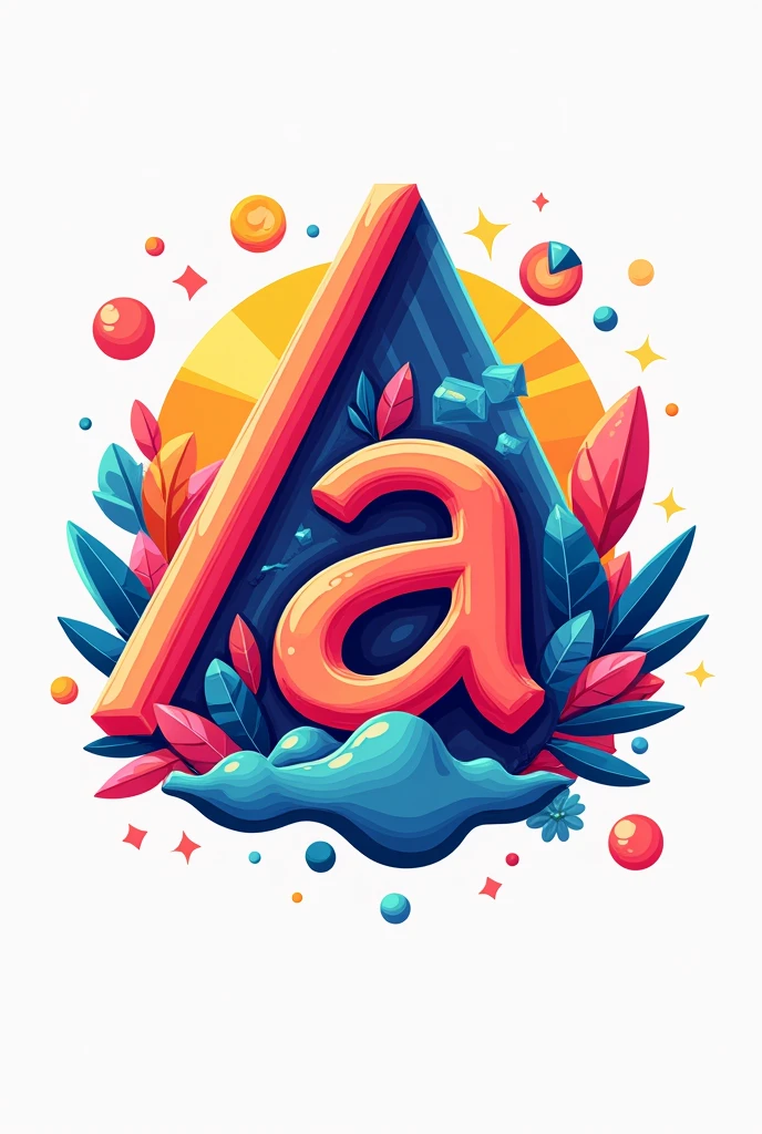 Create a logo for my short video channel on TikTok called AleatórioXtudo