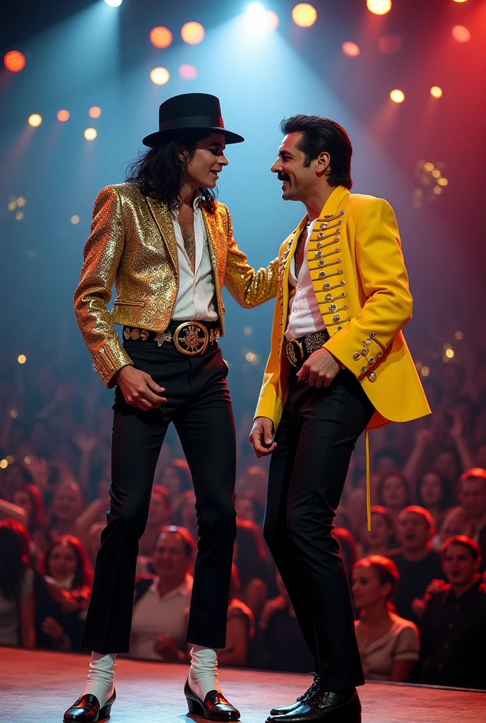 Michael jackson y freddie mercury