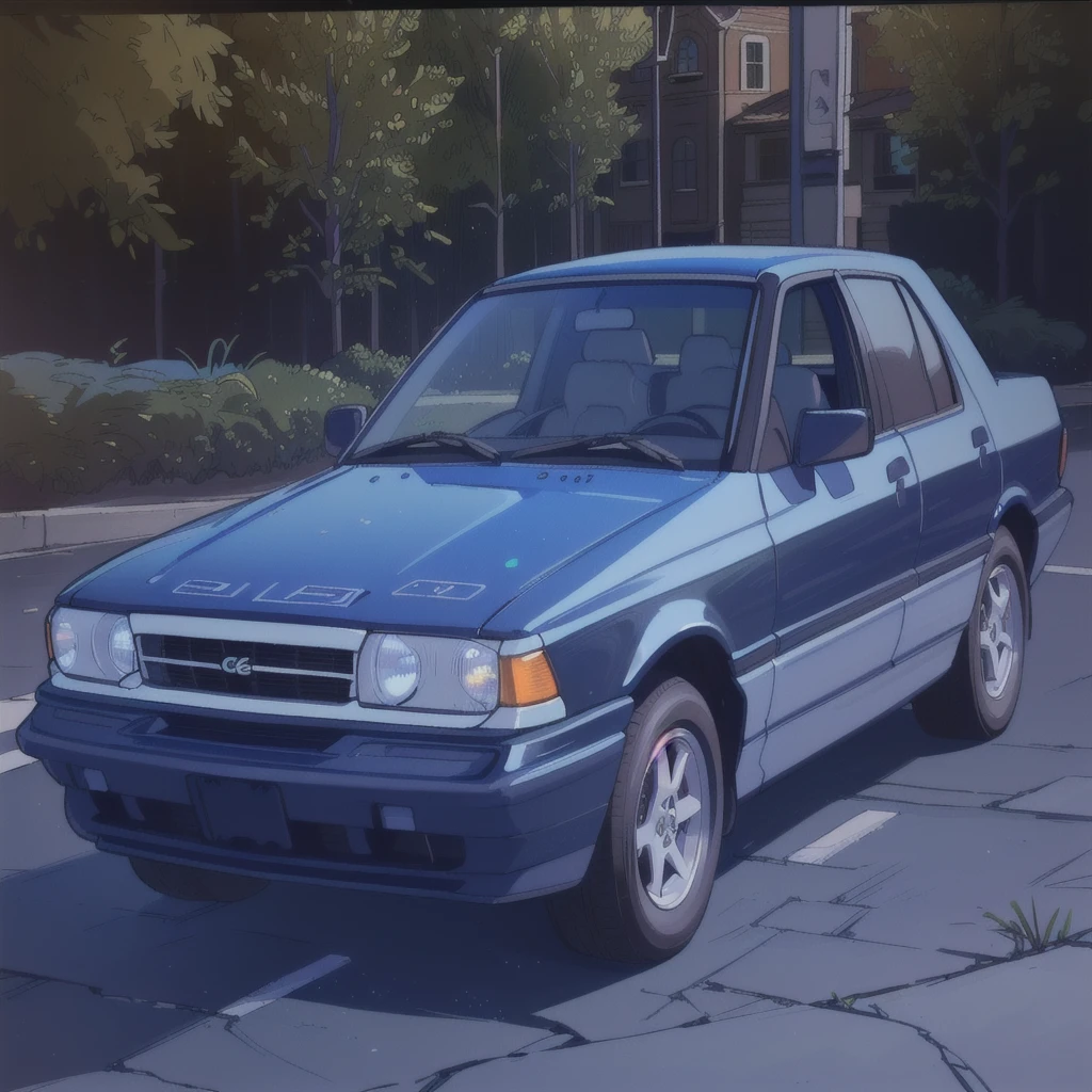 The car is a 1990 masterpiece, Best quality, (чрезвычайно подробные обои CG Unity 8k), (Best quality), (best illustration), (best shadow), absurdity, realistic lighting