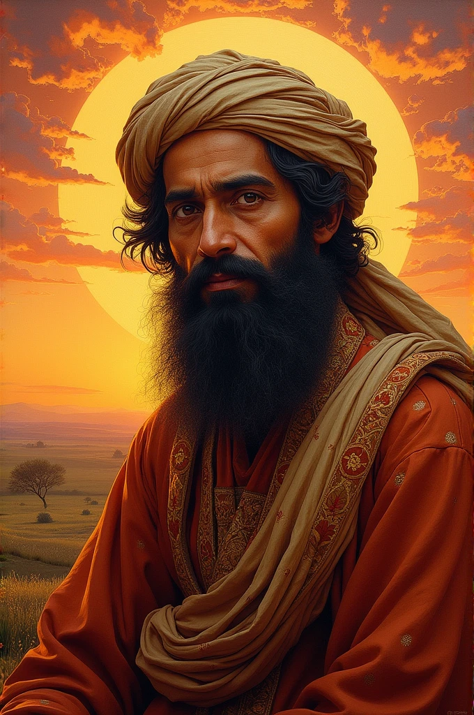 Shah Abdul Latif bhittai portrait