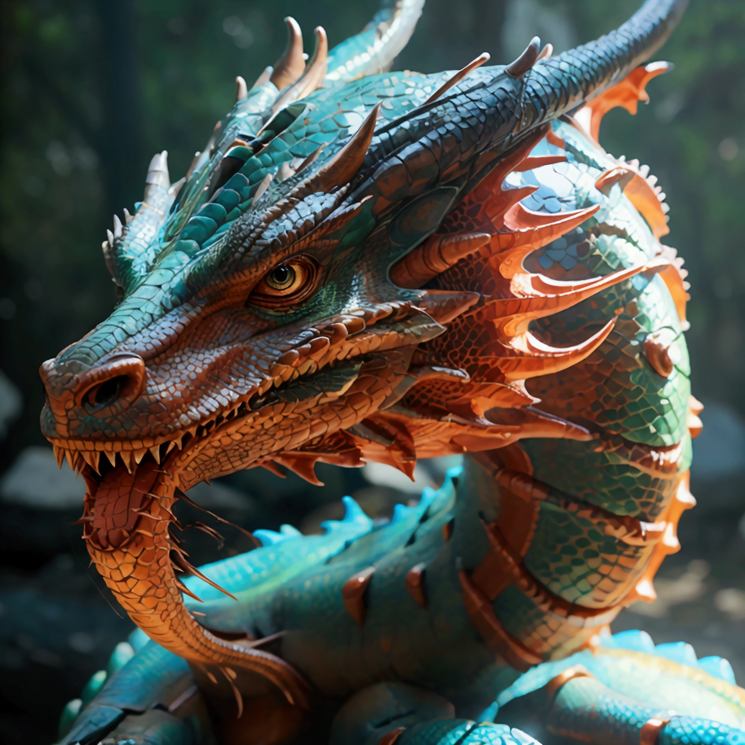 A full body Dragon ,intrinsic details,masterpiece,hyper realistic, hd, 8k