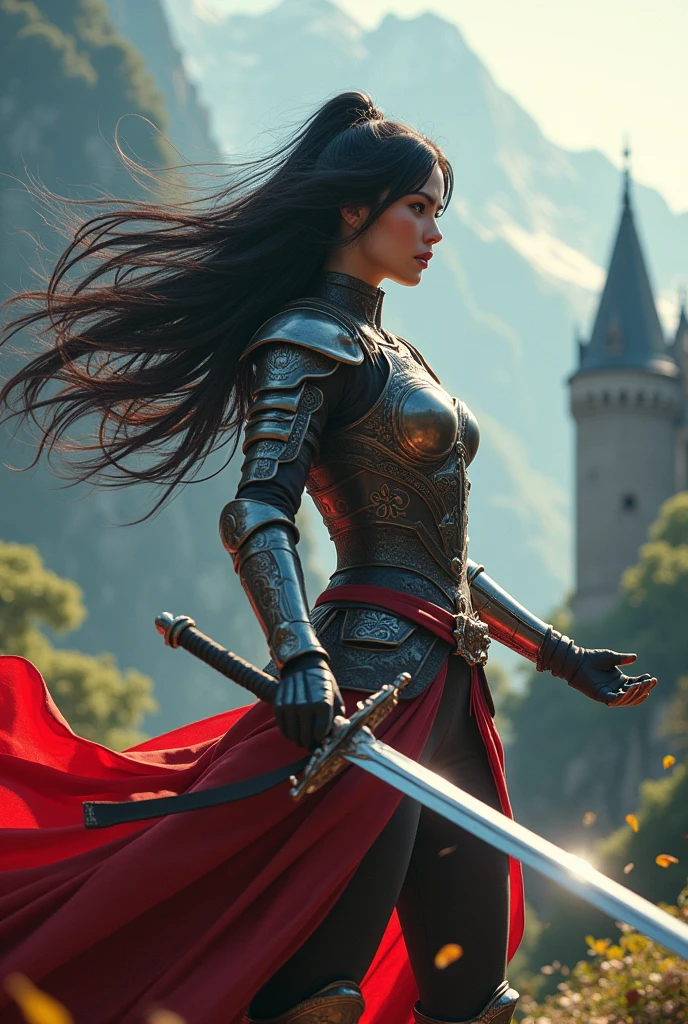 female swordsman