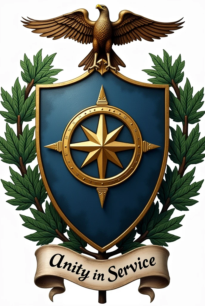 Create a written coat of arms, Pioneer Clan Serve