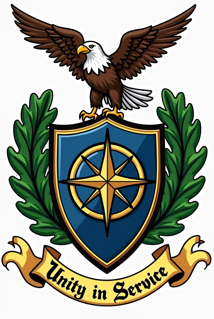 Create a written coat of arms, Pioneer Clan Serve