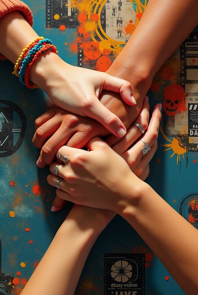 Hands close-up、Movie Posters、Both right hands