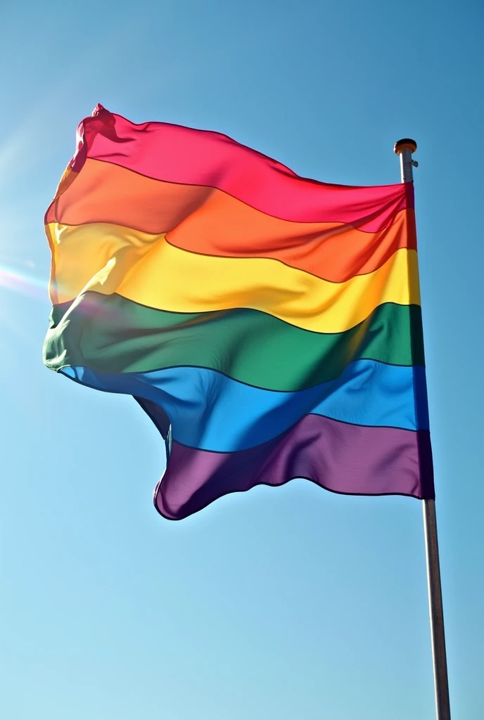 Gay straight bisexual flag