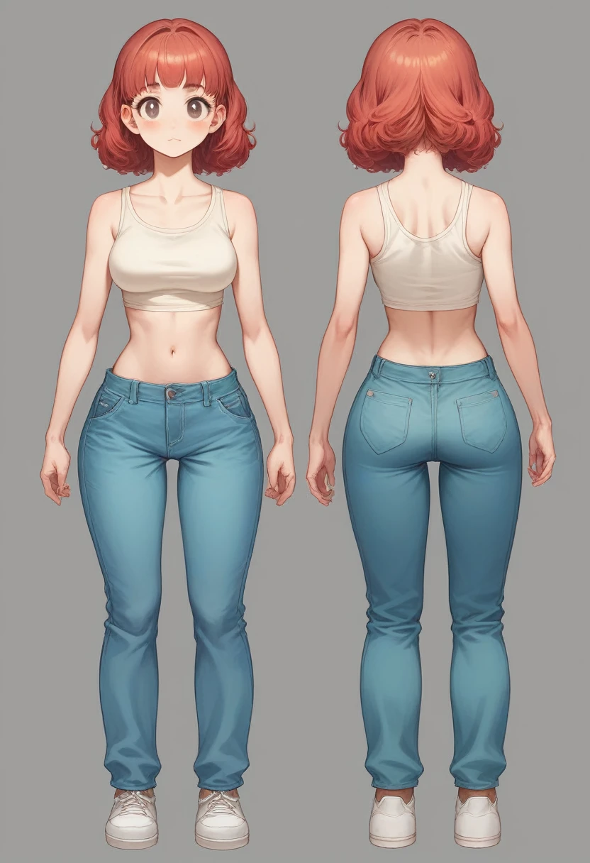 score_9, score_8_up, score_7_up, score_6_up, score_5_up, score_4_up, BREAK source_anime, 1girl, short blonde hair, blue eyes, thin rimmed glasses, full body, Reference sheet, Character sheet