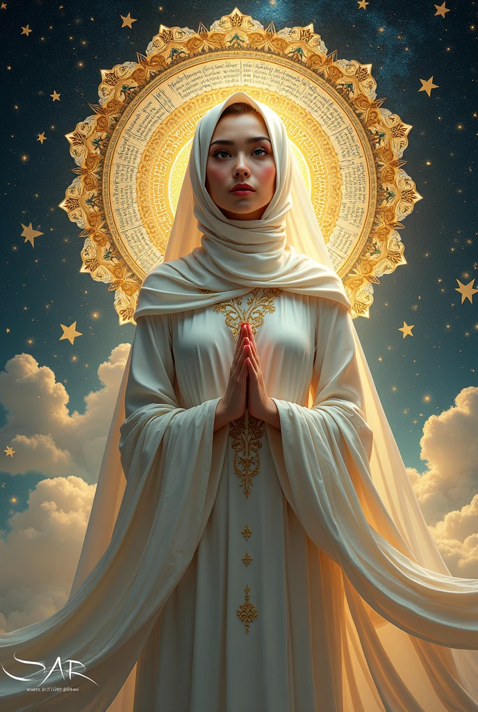 Generated the name FATIMA with the Quran