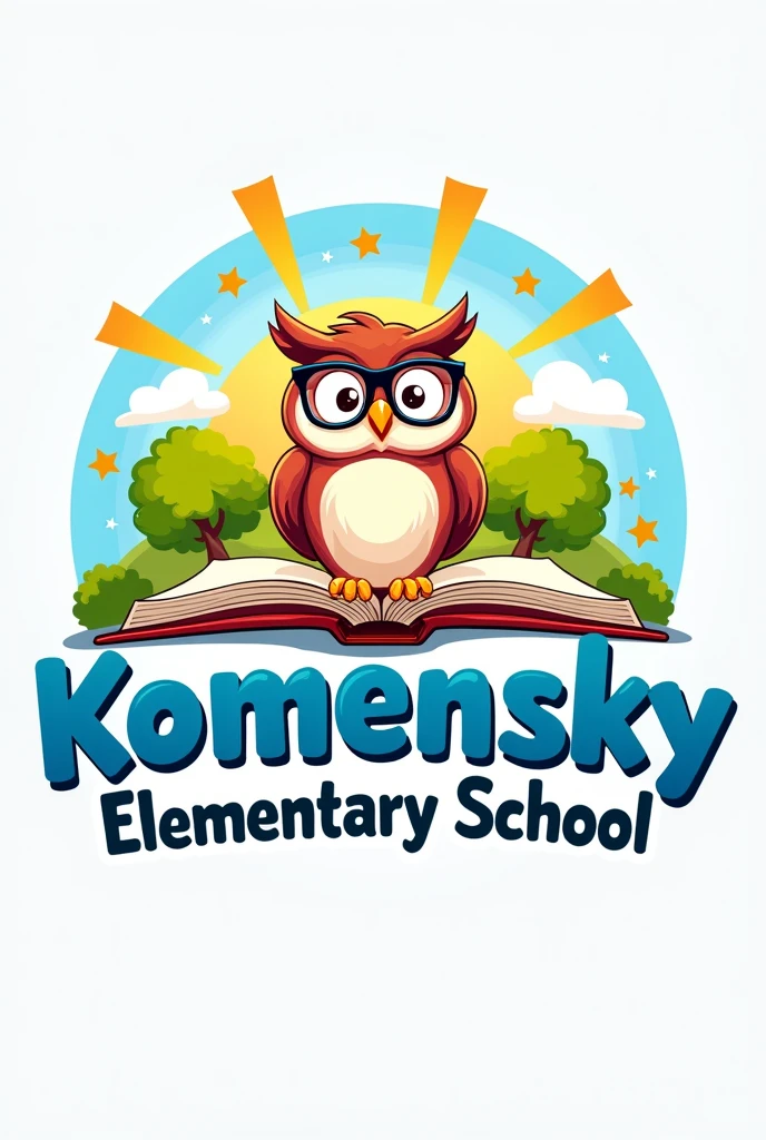 Komensky Elementary School Logo