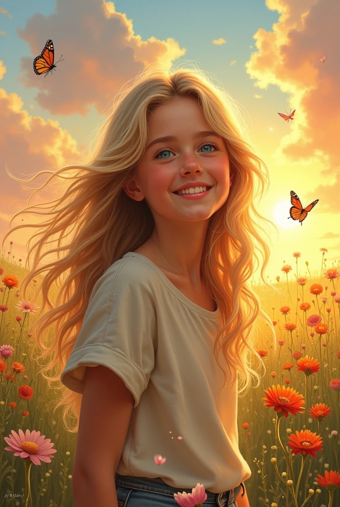 young blond women
