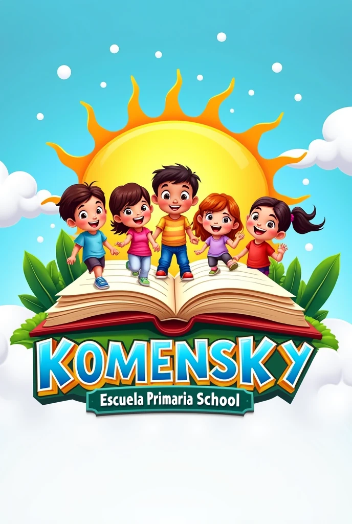 Komensky Elementary School Logo in Spanish please