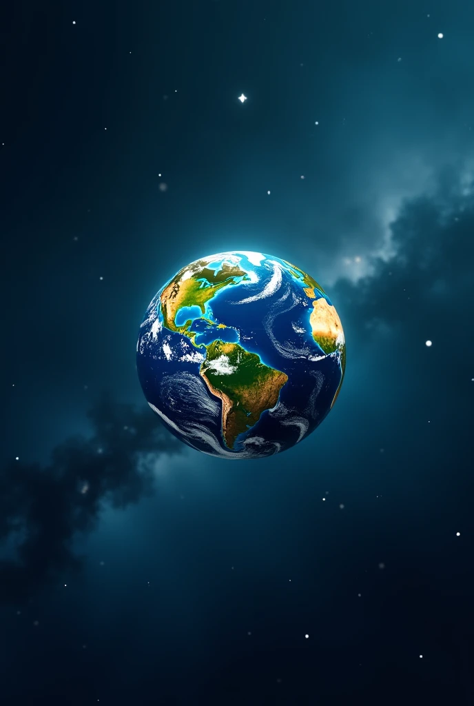 photo of a smaller planet earth