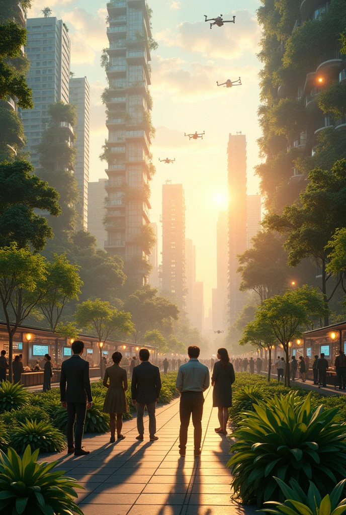 Consumption, productions and the environment in the next 50 years, Futuristic