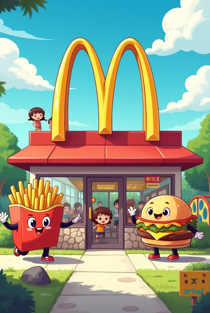 Mc Donald illustration