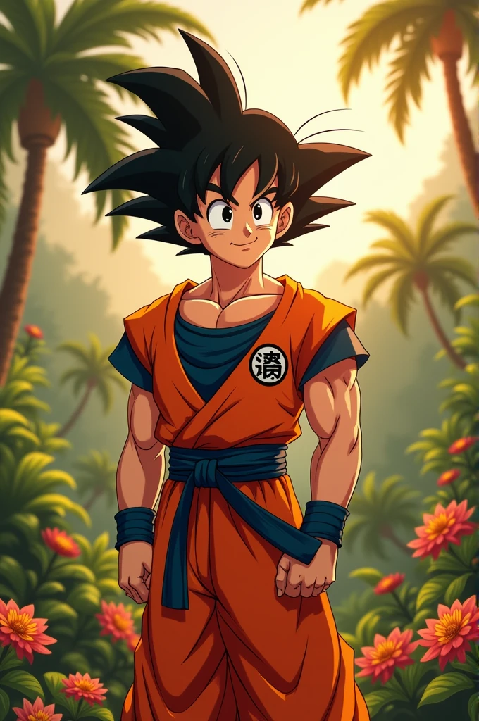 Goku with terno