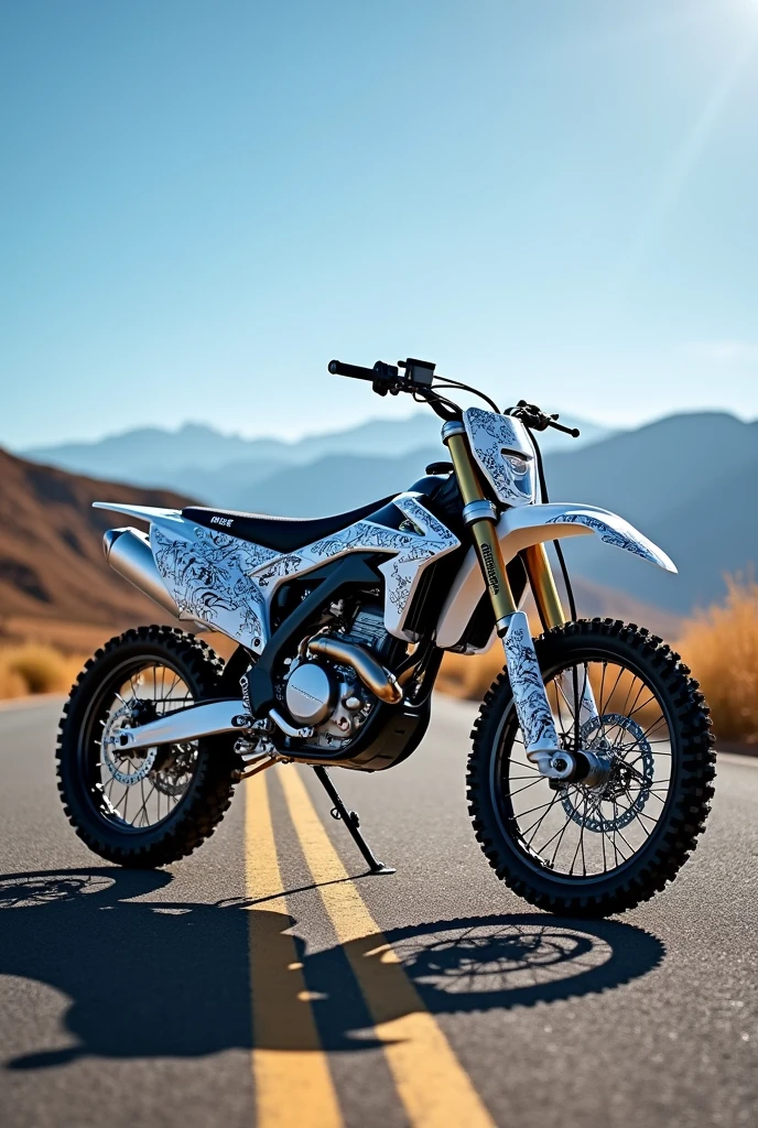 Vinyl for an xr 250 tornado but in white combinations