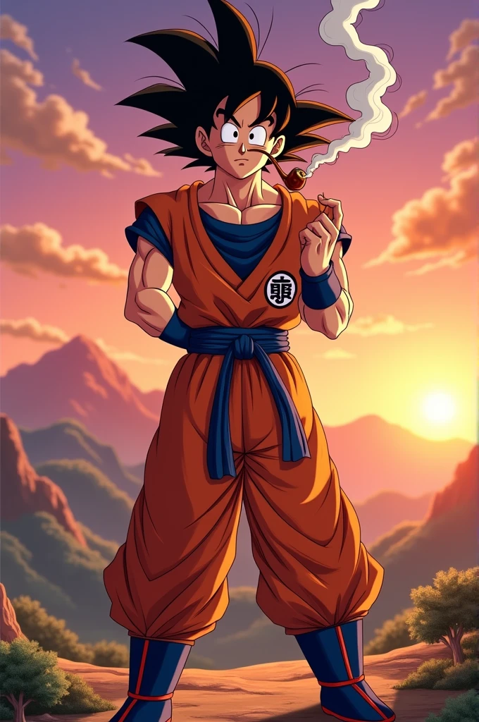 Goku con smooking
