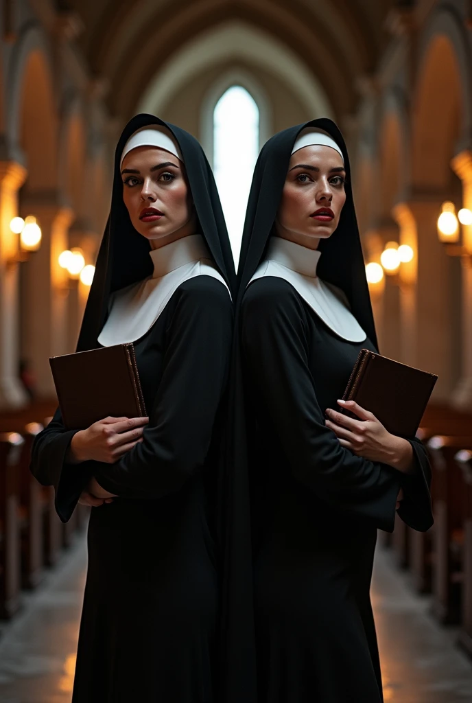 Two Sexy And Serious Nuns SeaArt AI two-sexy-and-serious-nuns-seaart-ai