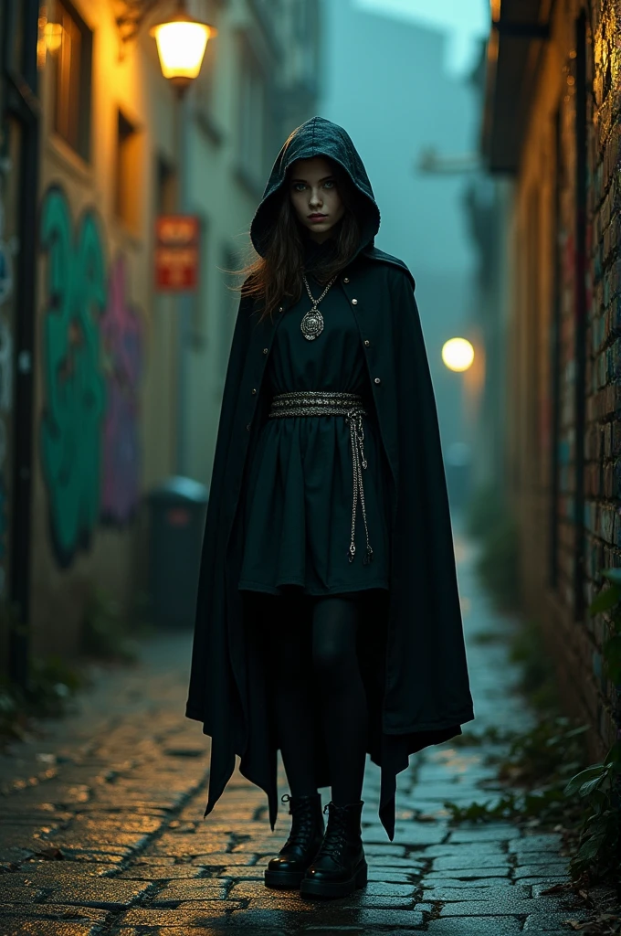 Hooded girl 