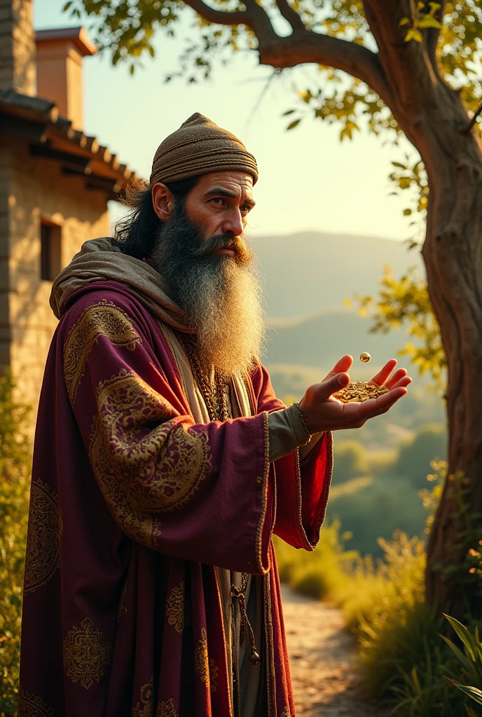 
The offer of the Jew in the story The Jew in the Thornbush 