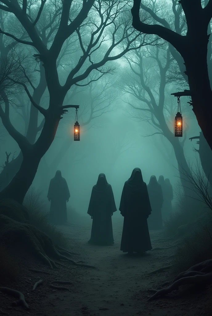 Band of Arab horror forest