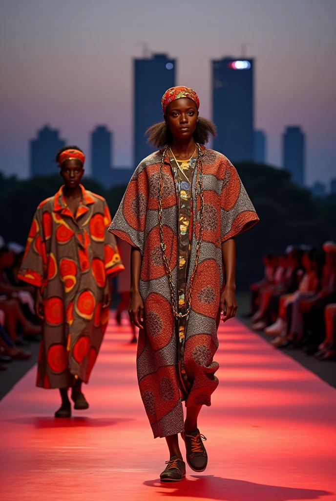 Guve me a fashion modelling theme show that would inspire Genz in kenya