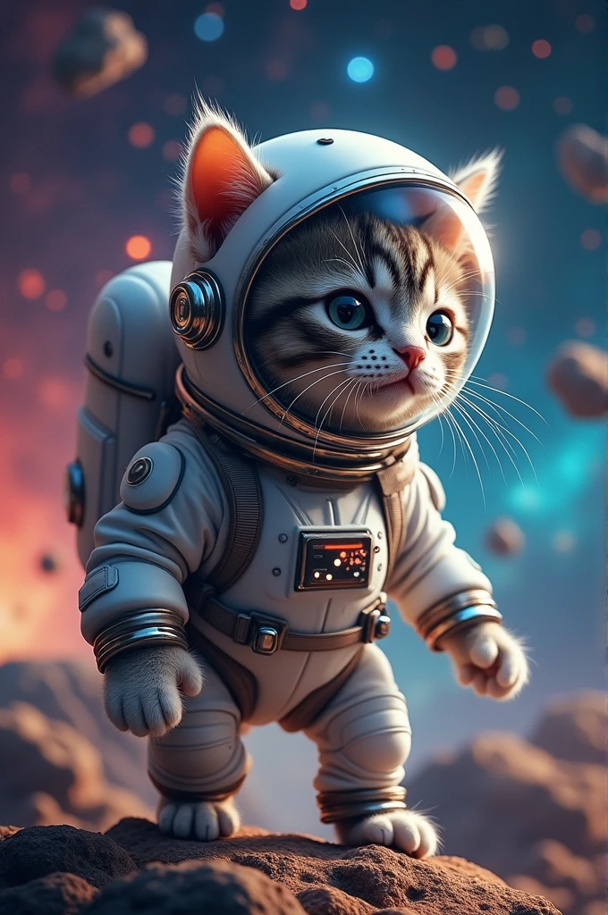 Astronaut cat breed Thaby