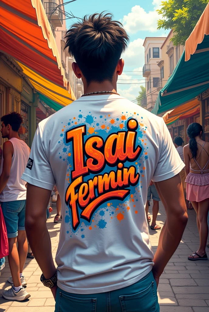 Shirt that has the name Isai Fermin