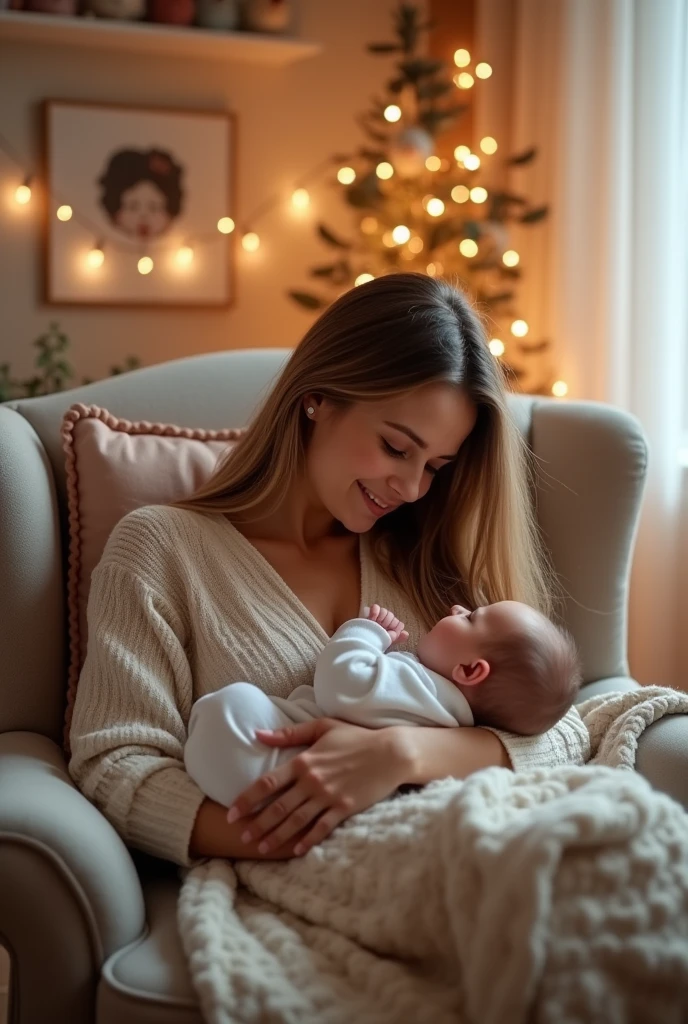 woman breastfeeding the 