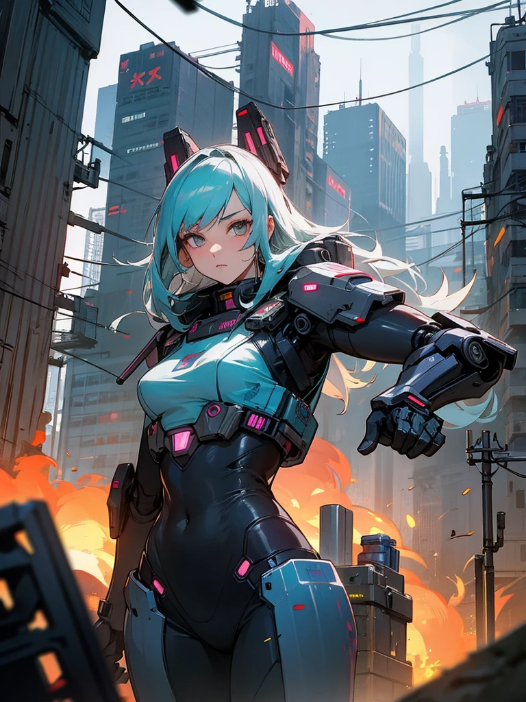 Natalia, also known as "Steelstrike", is a female Transformers character, originating from the KGB in the former USSR. She's a perfect combination of advanced technology and spying skills. In its robotic form, It transforms into a futuristic war vehicle, Specifically designed to infiltrate and carry out secret missions, Natalia has a silver-colored metallic exterior, with streamlined lines that convey speed and agility. His eyes glow with an intense red cybernetic light, conveying an imposing presence. Sua armadura possui detalhes vermelhos e dourados, symbolizing his loyalty to the USSR and his duty as a KGB agent, full body
Your robotic face is shaped into a sleek design, com liso, well-defined strokes.His mouth opens to reveal a synthesized voice that conveys authority and efficiency. Natalia has articulated limbs and hands equipped with sharp claws, que demonstram sua destreza e habilidades de combate.
Sua vestimenta inclui uma capa preta, which flutters in the wind as she moves stealthily on her secret missions. She wears KGB symbols on her chest, as a proud statement of his affiliation with the Soviet intelligence service.
Natalia is a master of espionage and tactical combat. It has the ability to infiltrate high-security locations, obtaining vital information for the USSR. Its advanced artificial intelligence allows it to process data quickly and execute complex strategies with military efficiency.Despite its robotic nature, Natalia possui uma personalidade forte e determinada. She is loyal to her cause, dedicada a proteger os interesses da URSS e da KGB. Sua natureza fria e calculista esconde uma centelha de humanidade, demonstrated by his devotion to principles and the protection of the innocent.
Natalia "Steelstrike" is a unique Transformers character, representing the perfect combination of advanced technology and KGB espionage skills in the USSR.