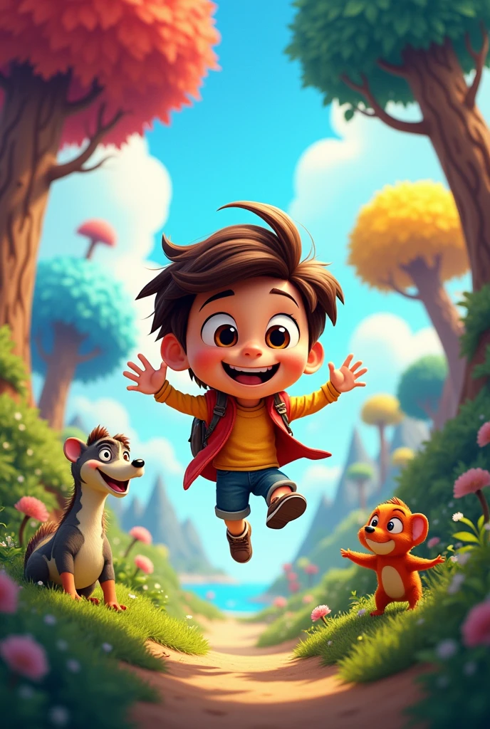 Make a animated cartoon