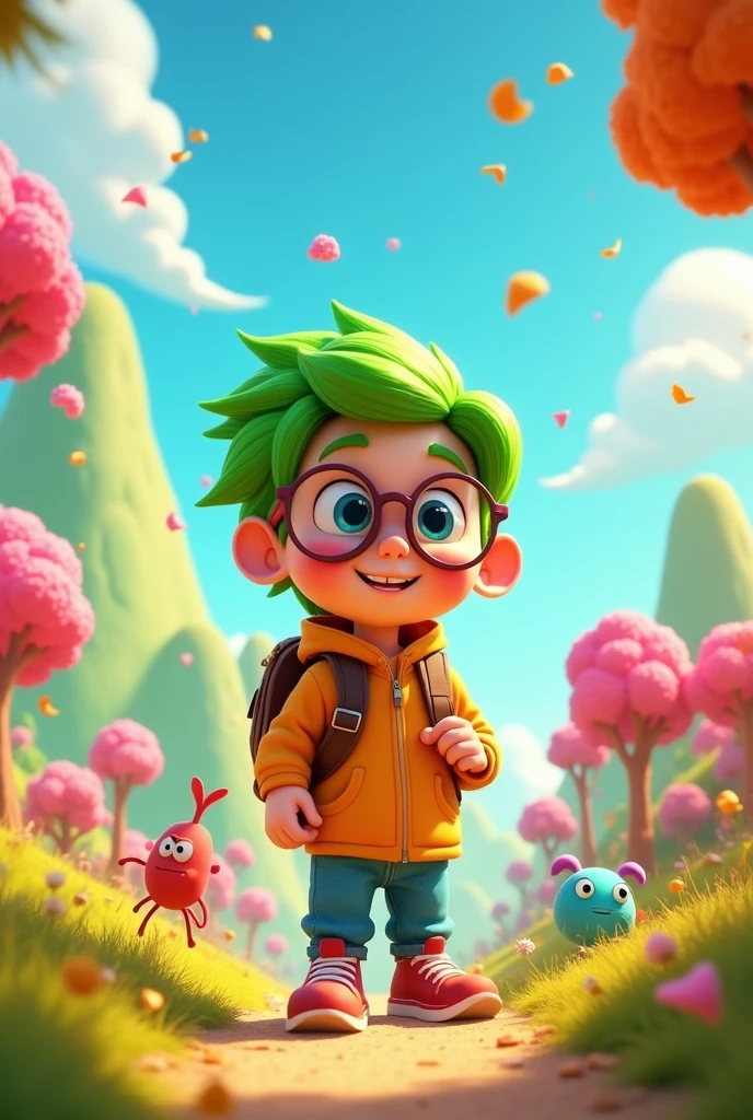 Make a animated cartoon flim me 
