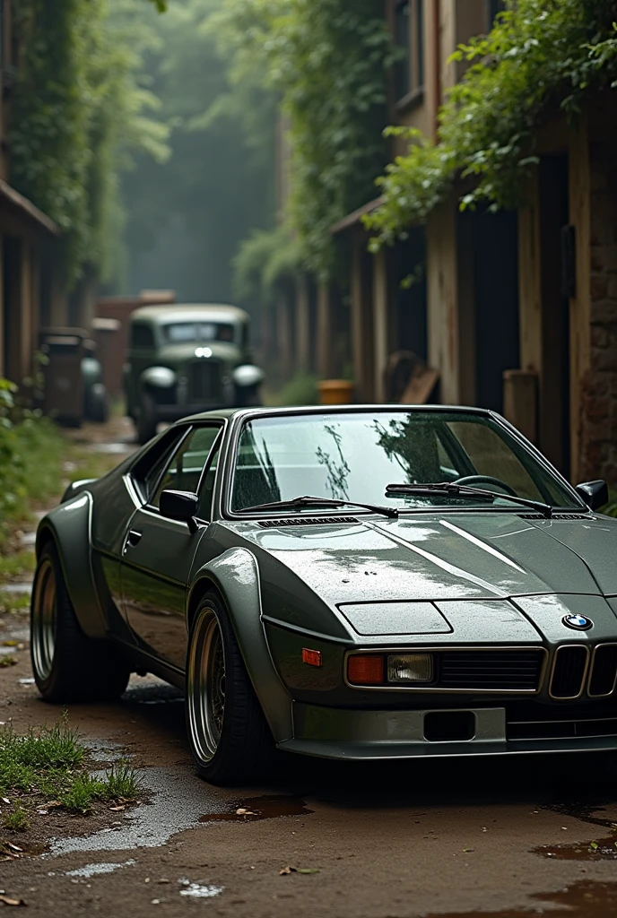 BMW M 1 with tank engine older