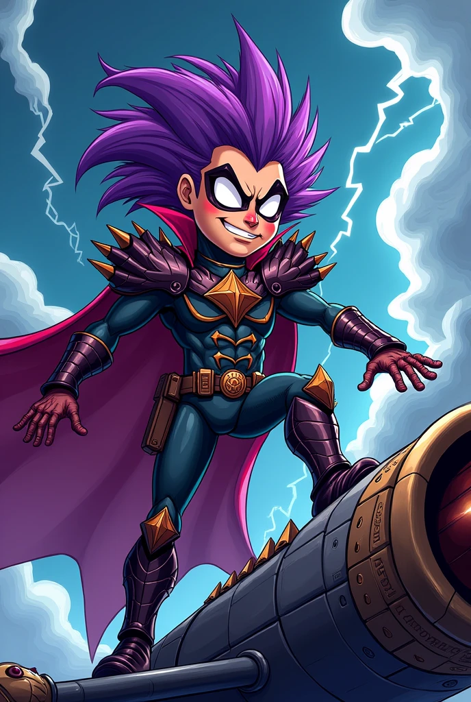 Dick Dastardly armado