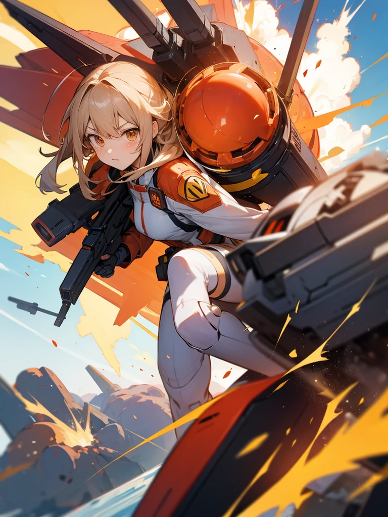 best Girl Mecha and explosion universal